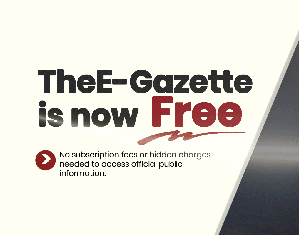 UPPC OPENS FREE DIGITAL ACCESS TO THE UGANDA GAZETTE