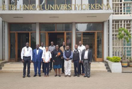 Uppc staff at Kenya university 